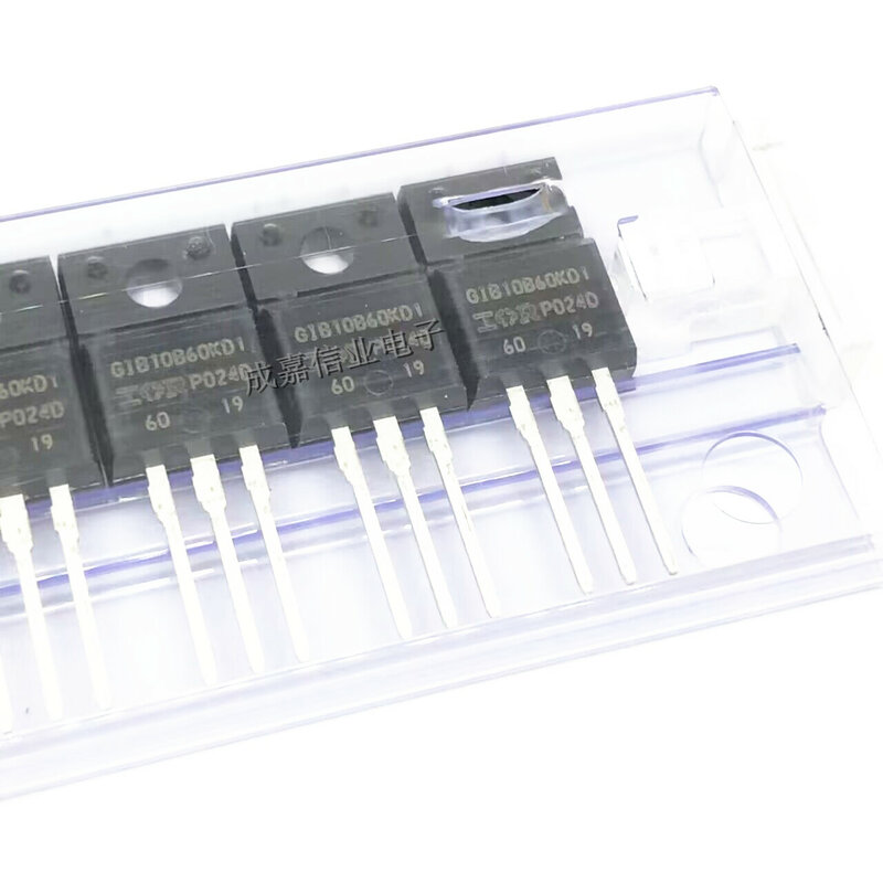 Lot de 10 Transistors IGBT TO 220 – 3, 600V, 16 A, basse tension