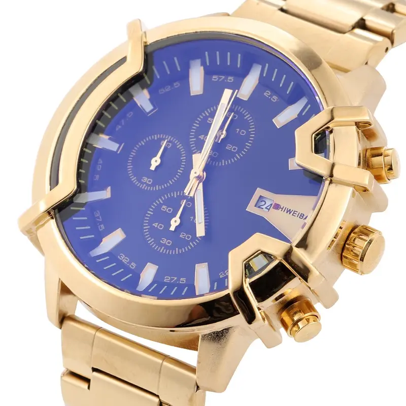Relojes Hombre 2020 Designer Horloges Mannen Chronograaf Mannelijke Klok Sport Horloges Waterdicht Goud Roestvrij Staal Quartz Mannen Horloge