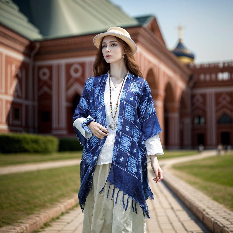 Chal de Pashmina nacional de marca de lujo para mujer, bufandas de bloque solar, diseño estampado, Foulard femenino, estolas de algodón
