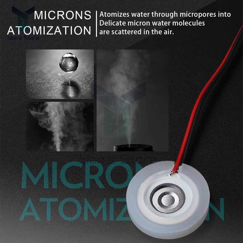20mm Fogger Mist Maker Ultrasonic Atomization Film Plate Ultrasonic Atomizer Humidifier Accessories Rubber Gasket Repair Parts