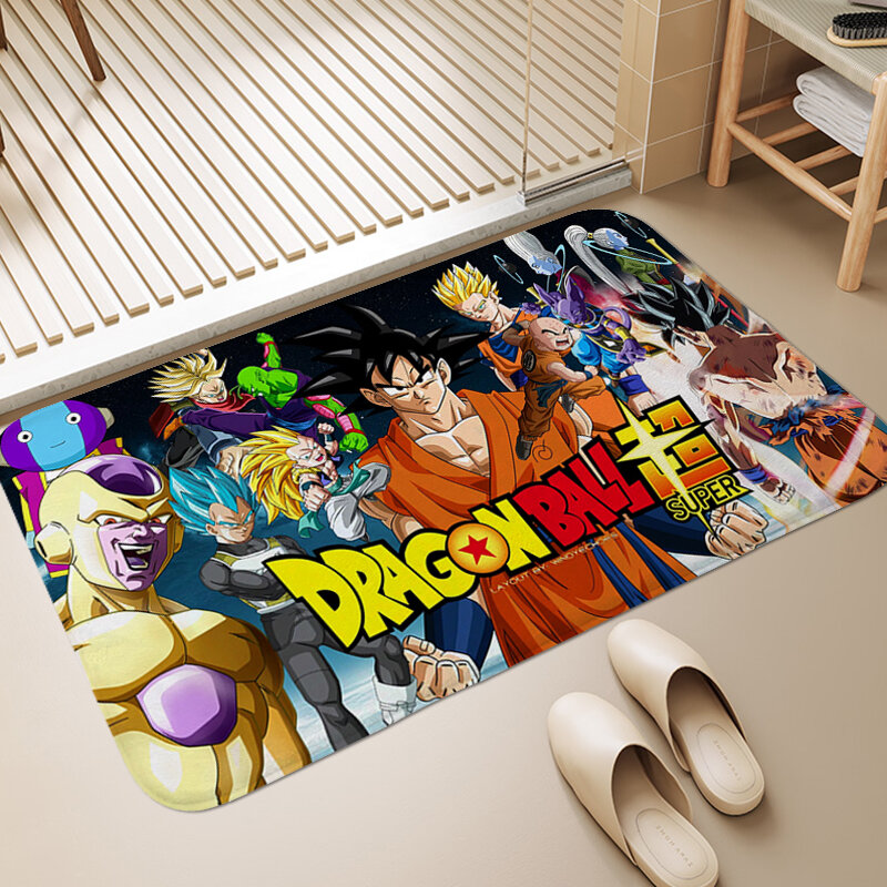 Дверной коврик для ванной комнаты D-Dragon B-Balls моющиеся Нескользящие кухонные коврики аниме ковер для спальни гостиной ковер для украшения дома
