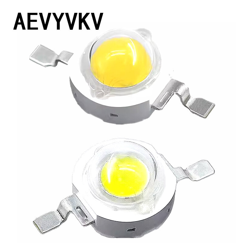 5PCS 1W 3W 5W LED High Power LEDs Cold White Natural White Warm White RGB Red Green Blue Yellow Light Source