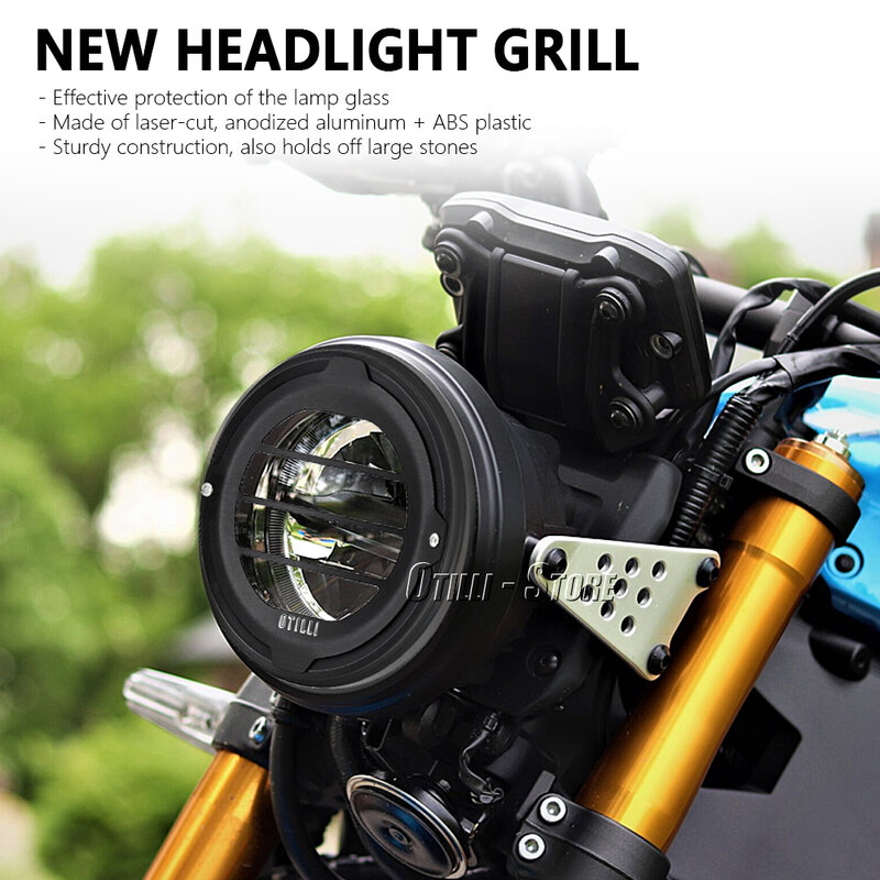 Nuova protezione del faro XSR900 2022 2023 copertura protettiva della griglia del faro del motociclo adatta per Yamaha XSR 900 xsr900 xsr 900