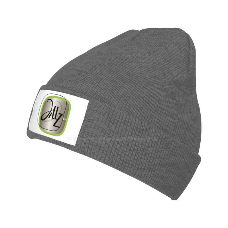 Jillz Logo Print Graphic Casual cap Baseball cap Knitted hat