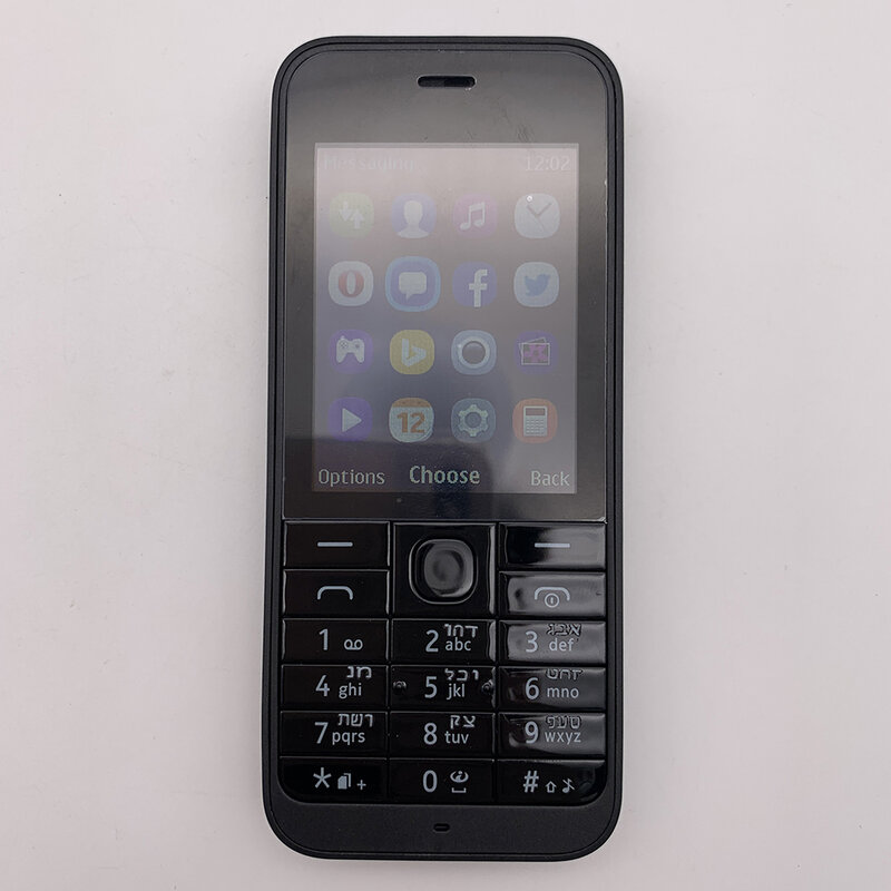 Teléfono móvil Original desbloqueado 220 Dual SIM GSM 900/1800, teclado ruso, árabe y hebreo, hecho en Finlandia, envío gratis