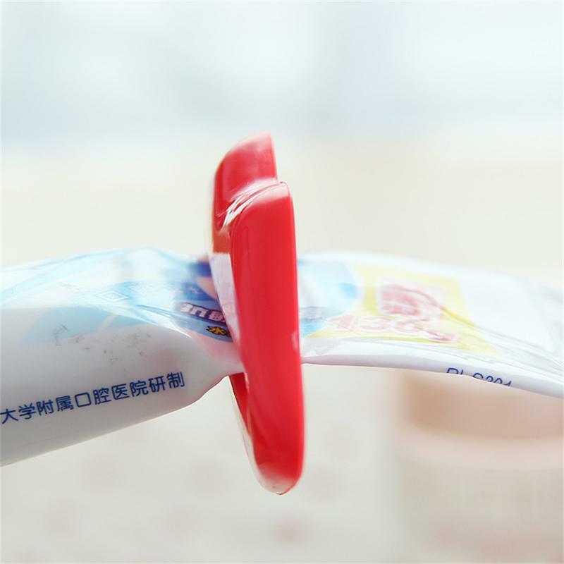 Exprimidor de pasta de dientes de 1 a 10 piezas, 5,2g, Material preferido, dos colores, opcional, forma novedosa, productos para el hogar, prensatelas a granel