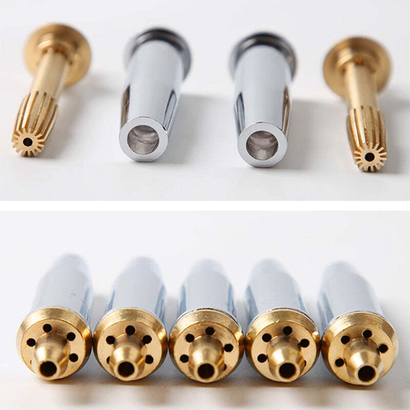 Stainless Steel Cutting Nozzle Iron Cutting Split Type 8 Hole Fast Propane Cutting Nozzle Copper for G07-30 G07-100 G07-300