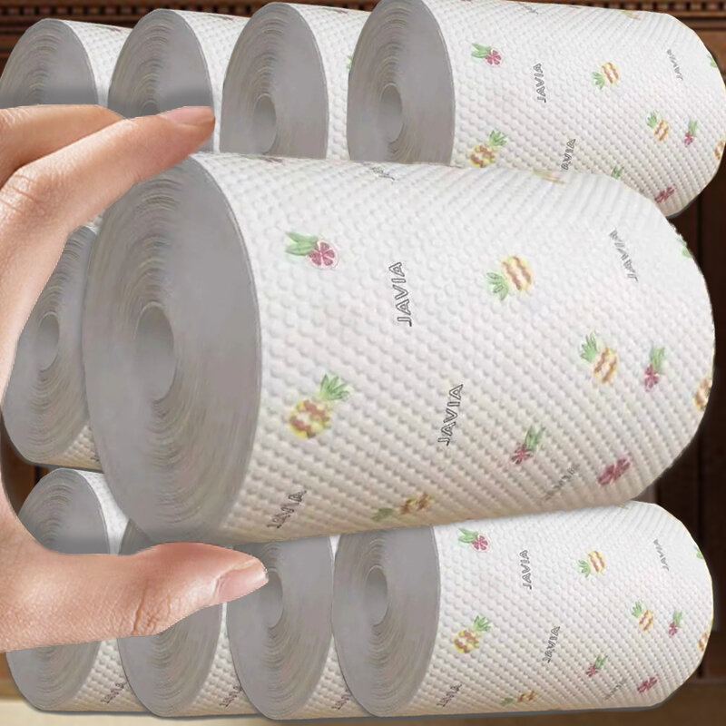 Toallitas de papel no tejidas para bebé, paños desechables, multiusos, gruesos, superabsorbentes, 100 piezas por rollo