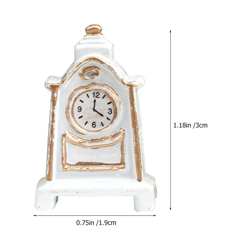 Аналоговые часы, модель маятника, детское украшение для дома из сплава