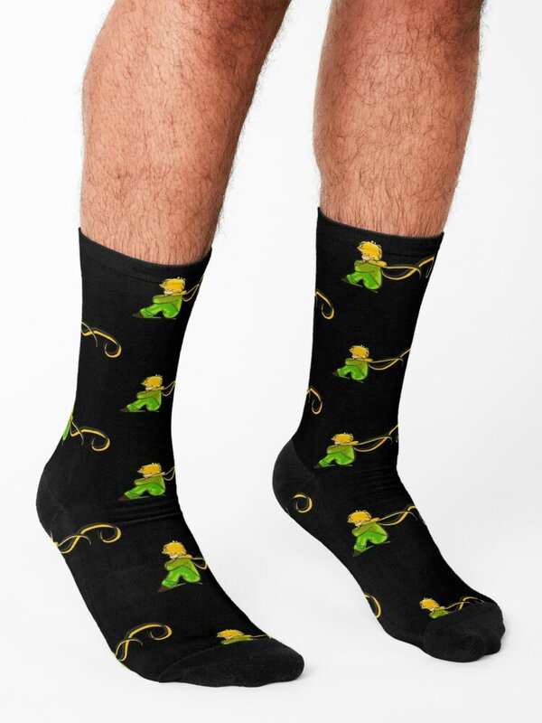 The Little Prince-Floor Essential Socks Set para homens e mulheres, meias