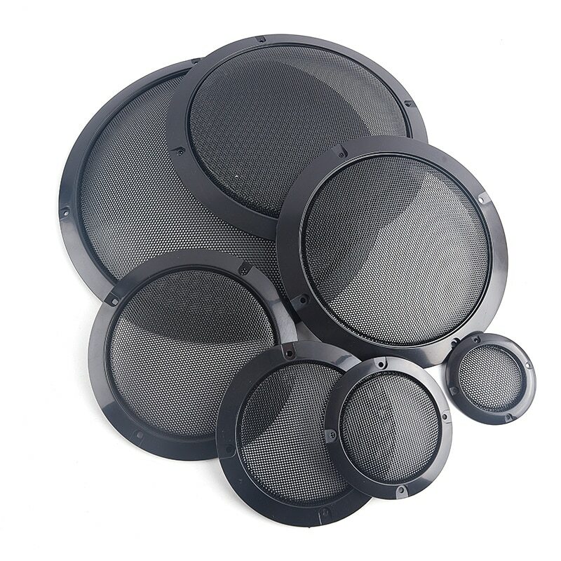 2/3/4/5/6.5/8/10 inch Speaker Net Cover High-grade Car home Mesh Enclosure Speakers Plastic Frame Metal iron wire grilles