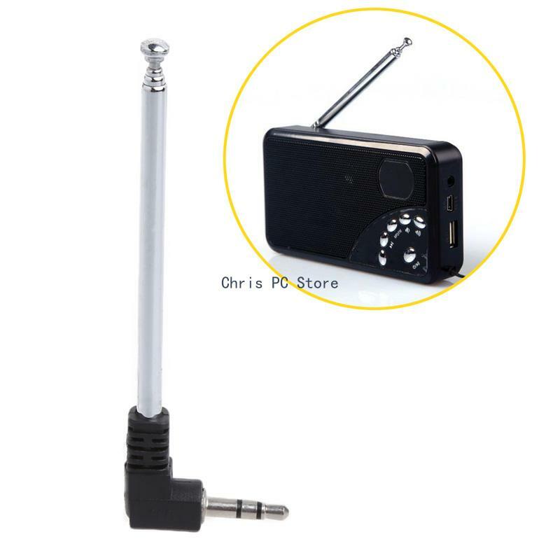 H8WA Radio Receiver Antenna Retractable Aerial Stainless FM Radio For Car Mobilephone