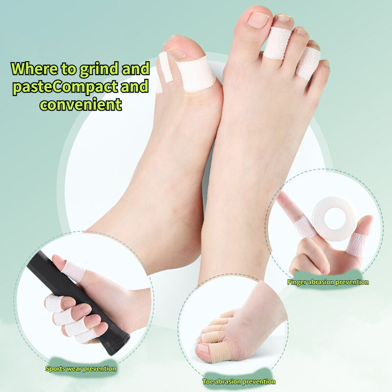 Toe Protector para mulheres Heel Pain Relief, produtos para cuidados com os pés, almofadas para sapatos, adesivo antidesgaste, saltos altos, acessórios, 1 rolo