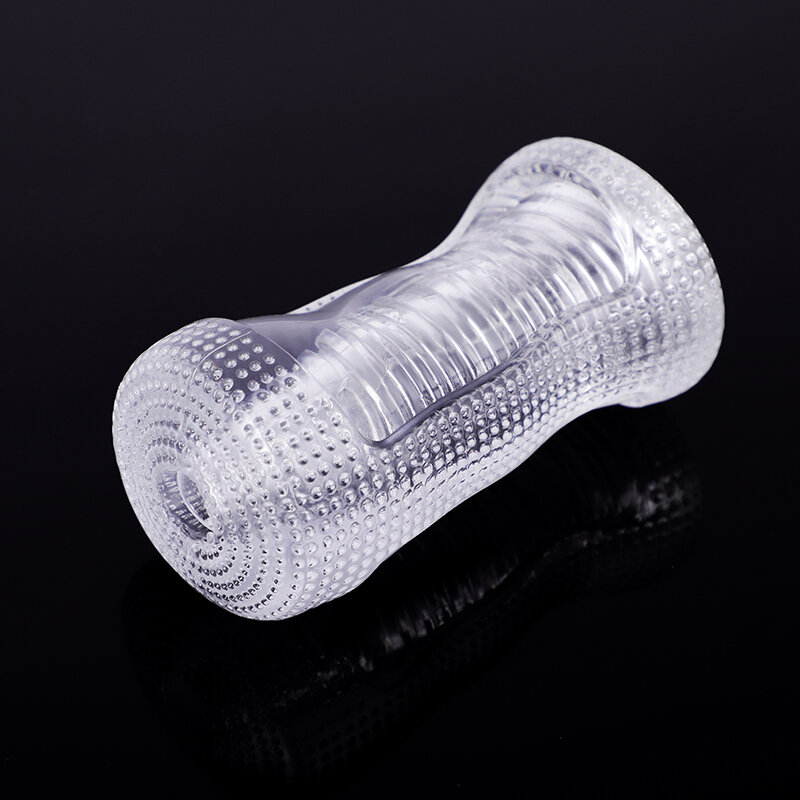 Transparent Male Masturbator Cup Soft Pussy Sex Toys Vagina Adult Endurance Exercise Sex Products Pocket Cup for Men