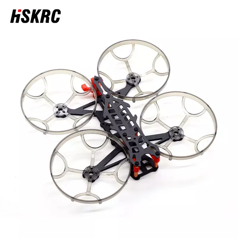 HSKRC-Kit de marco de fibra de carbono CK135 HD, 135mm, 4 conductos para FPV, Vista analógica de 3 pulgadas, piezas de bricolaje para Drones con conductos Cinewhoop