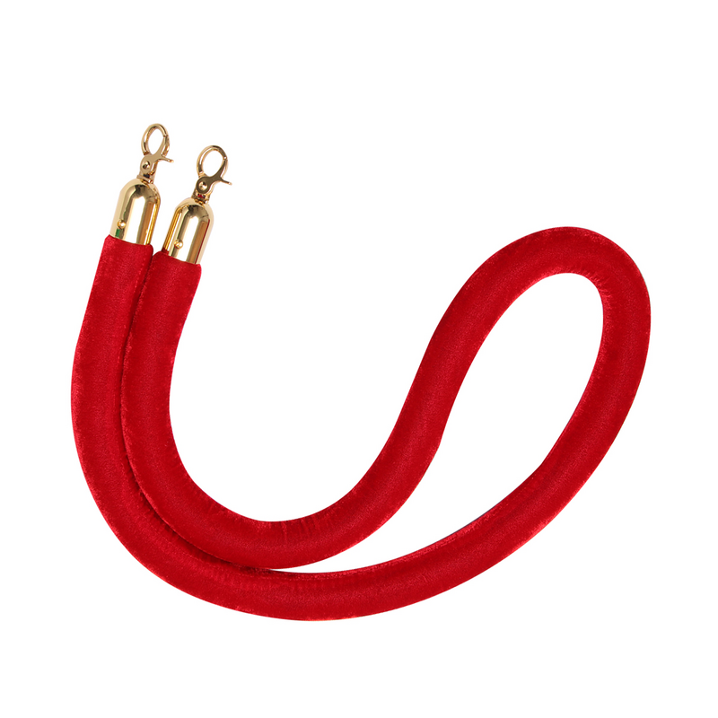 15 веревка для ворса с крючками (красная)