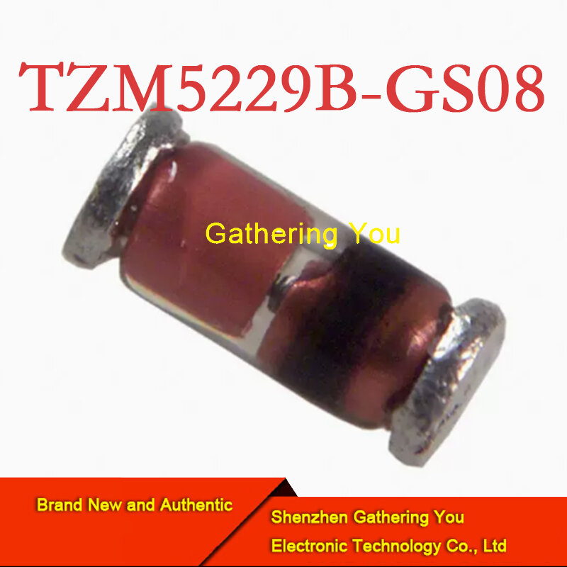 TZM5229B-GS08 LL34 regulator tegangan dioda 4.3 Volt 0.5 Watt baru asli