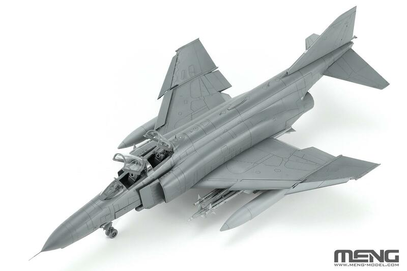 MENG LS-017 1/48 skala McDonnell Douglas F-4E PhantomII modell kit