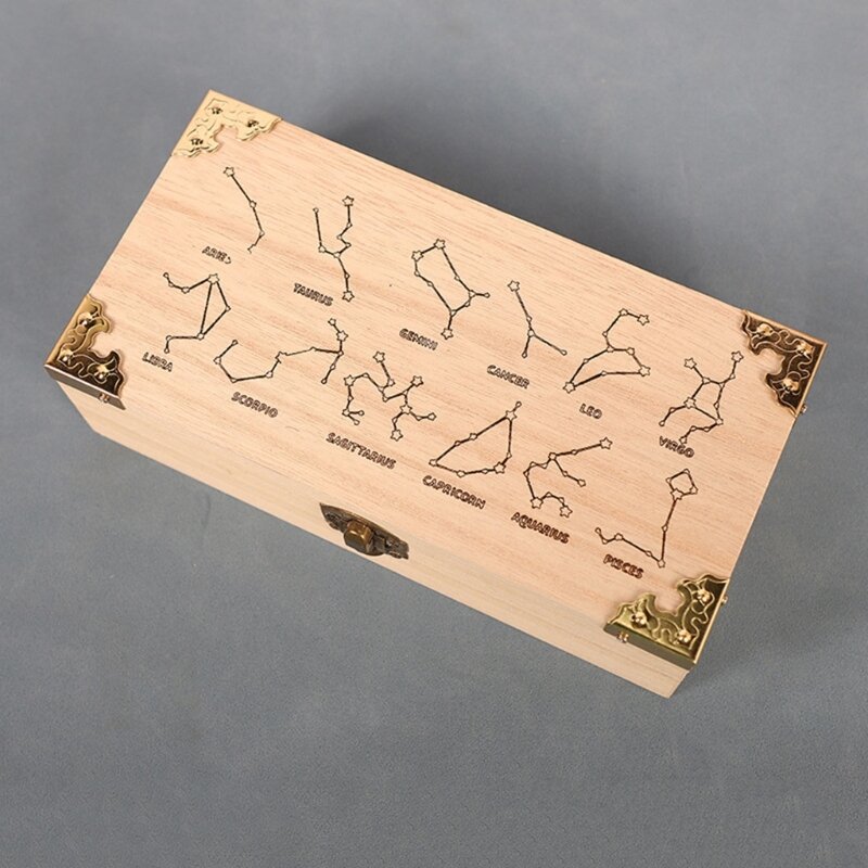 Модный деревянный держатель для игральных карт, коробка для хранения, органайзеры, коробка для рукоделия