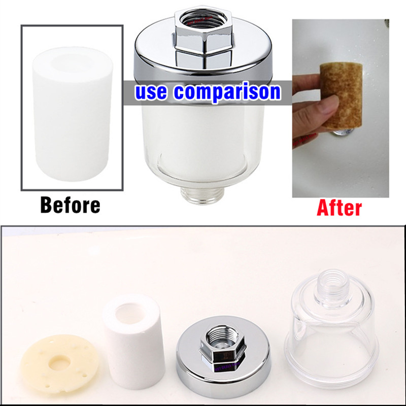 New Household Purifier Pre-Filter PP Cotton Cartridge for Hard Water High Output Shower Water Filter to Remove Chlorine Fluoride