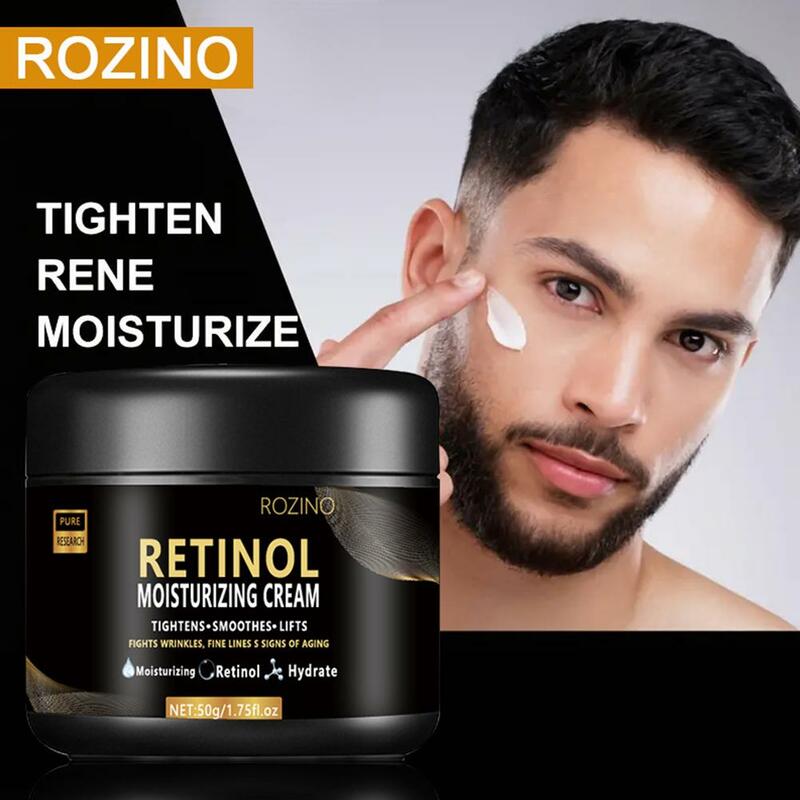 Men's Face Cream Hydrating Retinol Cream For Men Wrinkle Anti-aging Removing Cream Skin Care Moisturizer Lotion For A3x5