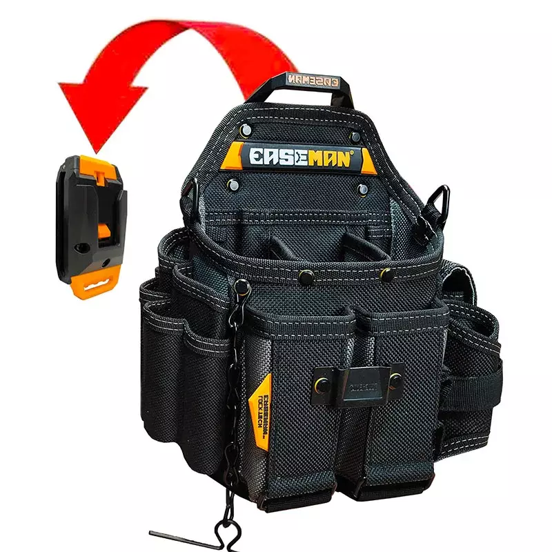 กระเป๋าเครื่องมือขนาดเล็กอเนกประสงค์สำหรับงานไม้ไฟฟ้ากระเป๋าใส่เครื่องมือช่างแบบมืออาชีพ