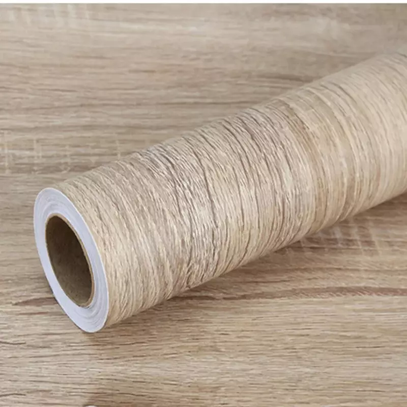 Wood Grain Peel and Stick Wallpaper Self Adhesive Classic  Removable Contact Paper Plank for Countertop Wardrobe Vinyl Film Roll