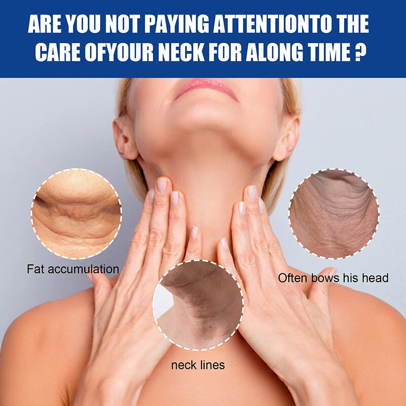 Hals linien Protein creme Feuchtigkeit nähren Lift Hals beseitigen Doppel kinn beseitigen Hals feine Linien Anti-Aging-Verjüngung