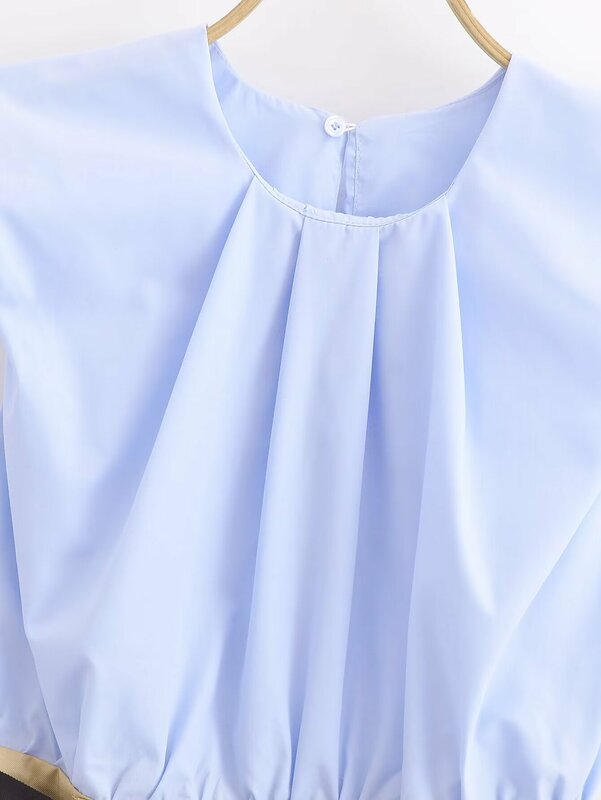 Damen neue Mode schickes Temperament Nähte Design mit Gürtel langes Kleid Retro ärmellose Damen kleid Vestidos