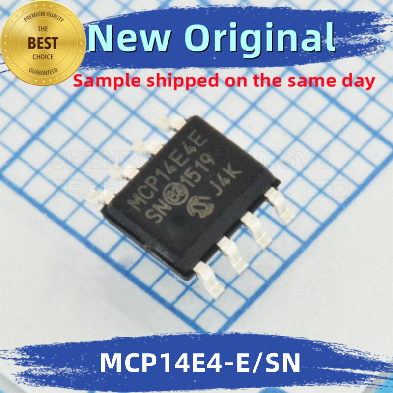 Chip integrado MCP14E4-E/SN, MCP14E4, 100% nuevo y Original, a juego, lote de 5 unidades, MCP14E4-ESN