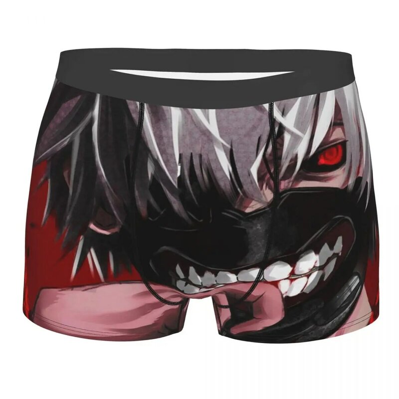 JACK Underwear Tokyo Ghoul Anime Boxer Shorts Quality Men's Panties Breathable Shorts Briefs Gift Idea