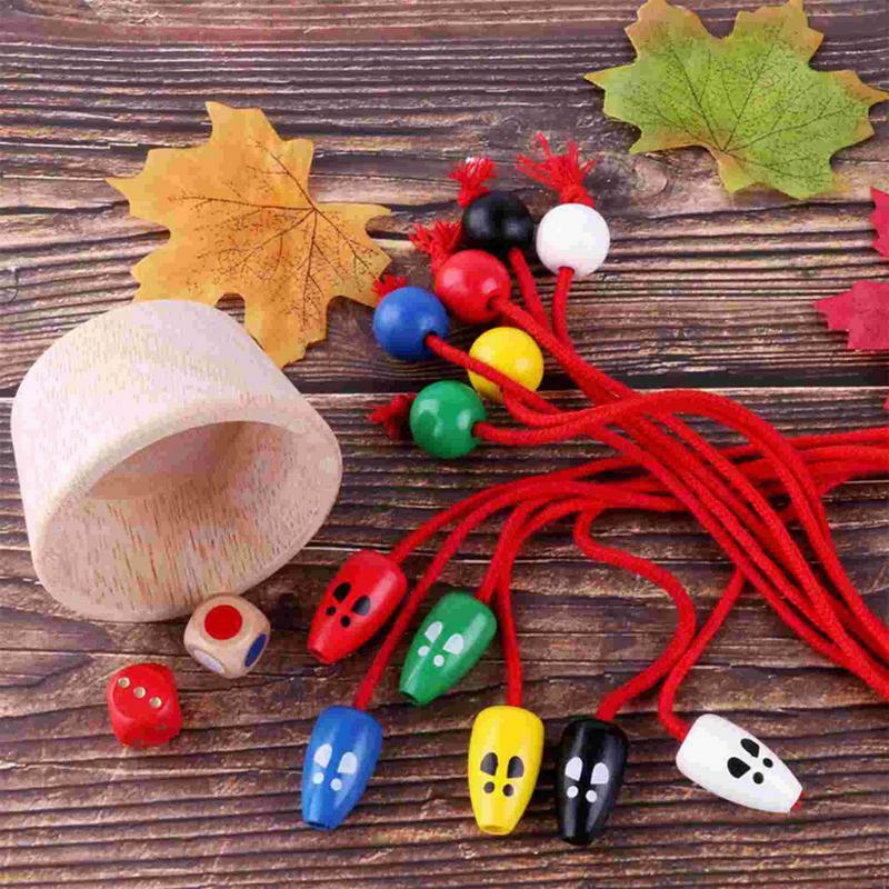 Wooden Mouse Catching Game Creative Children Interactive Wooden Toys Cat Catch Mouse Desktop Game Children Toys Gifts