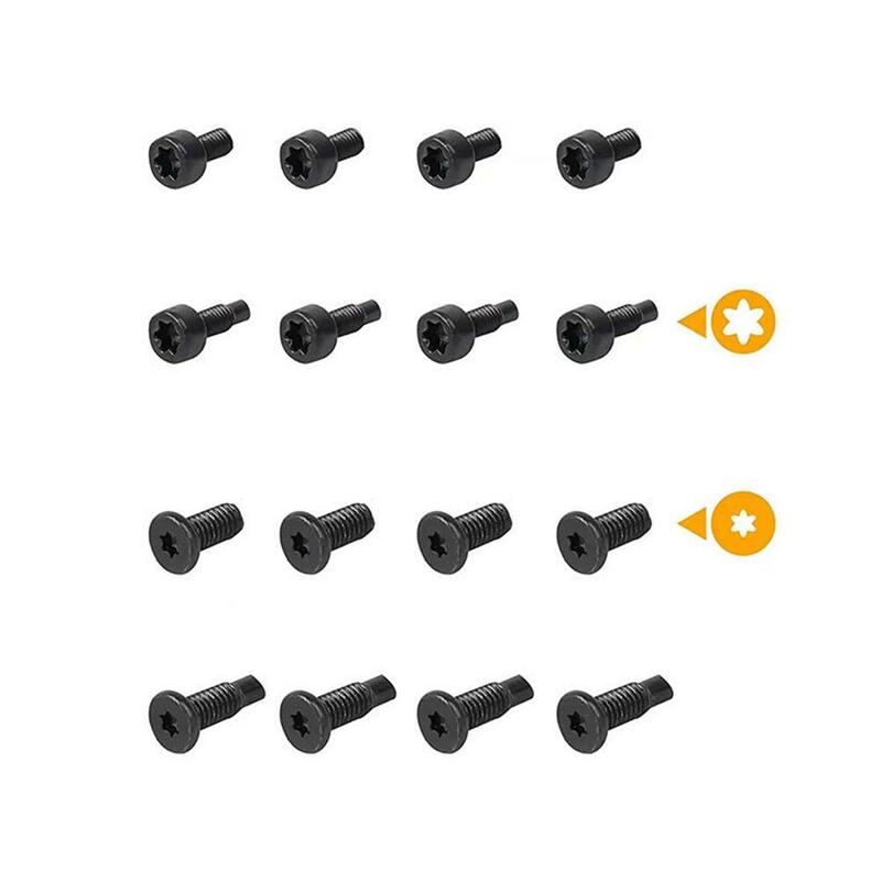 Piezas de repuesto para timbre inteligente, destornillador para el hogar, color negro, 16/20 piezas, T5, T16, R8N8