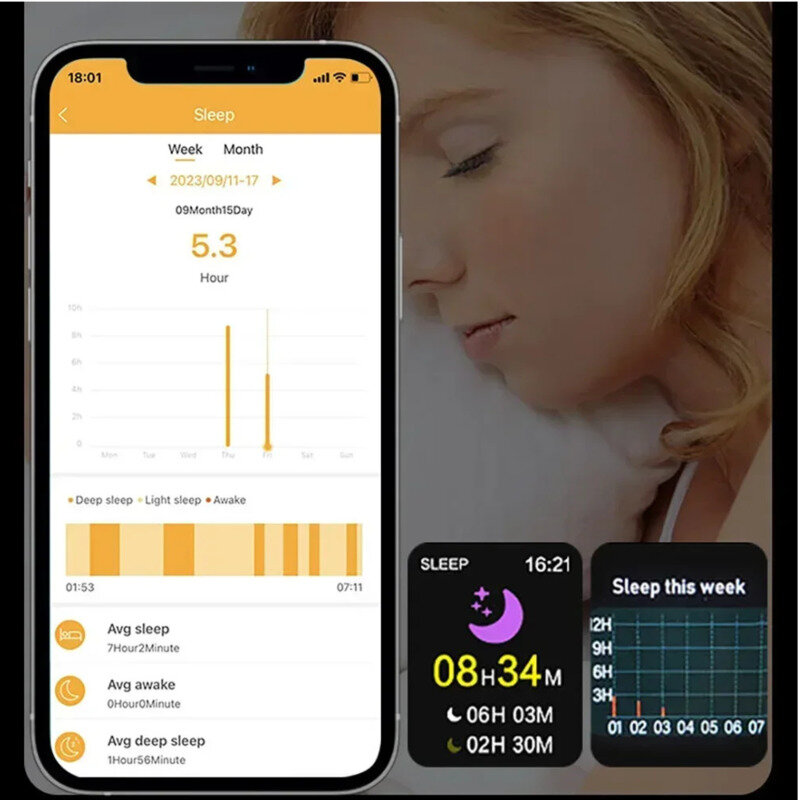 Mode Smart Ring Health Tracker für Herzfrequenz Temperatur Schlaf Schritt Zählen Körper temperatur Überwachung Smart Fingerring
