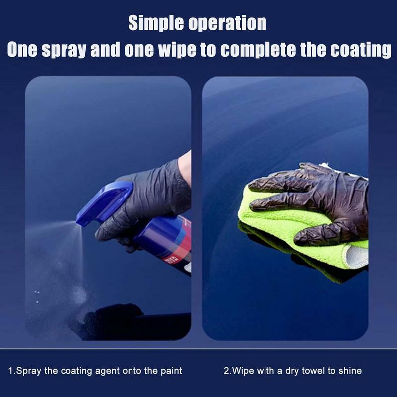 Car Ceramic Coating Agent 500ml High Protection Quick Car Coating Spray Anti-scratch 3 In 1 Car Paint Repair Maintenance Liquid
