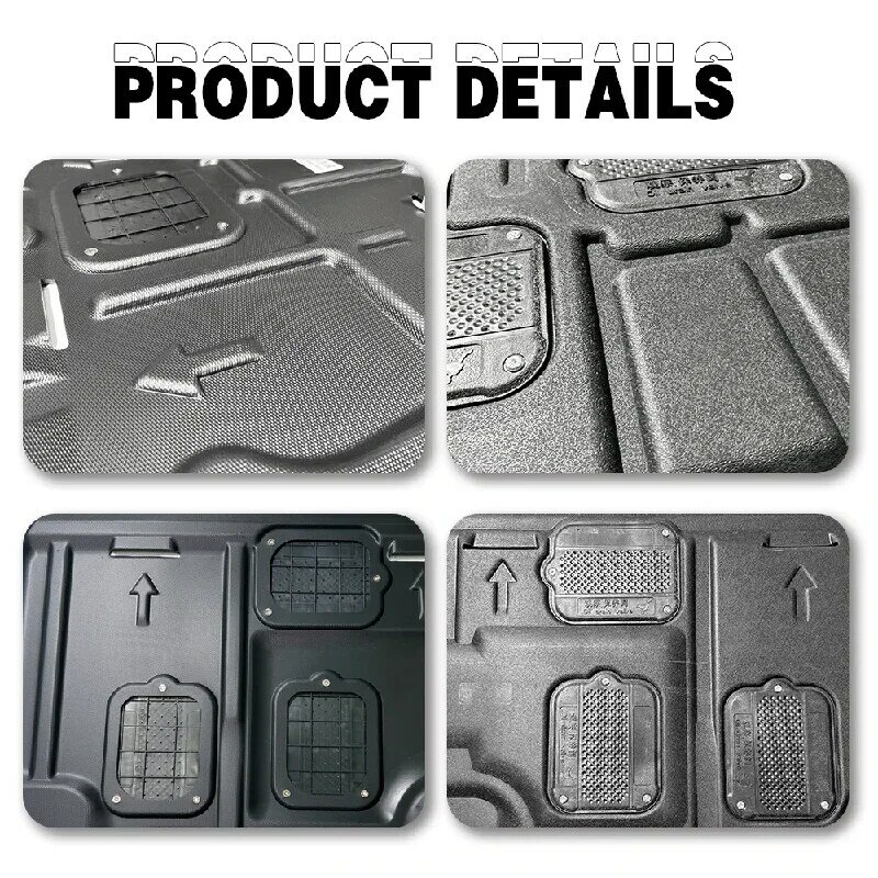 Placa protectora de motor para Ford Mondeo Fusion 2013-2020, protector contra salpicaduras, guardabarros, cubierta de placa, guardabarros de coche negro, guardabarros L