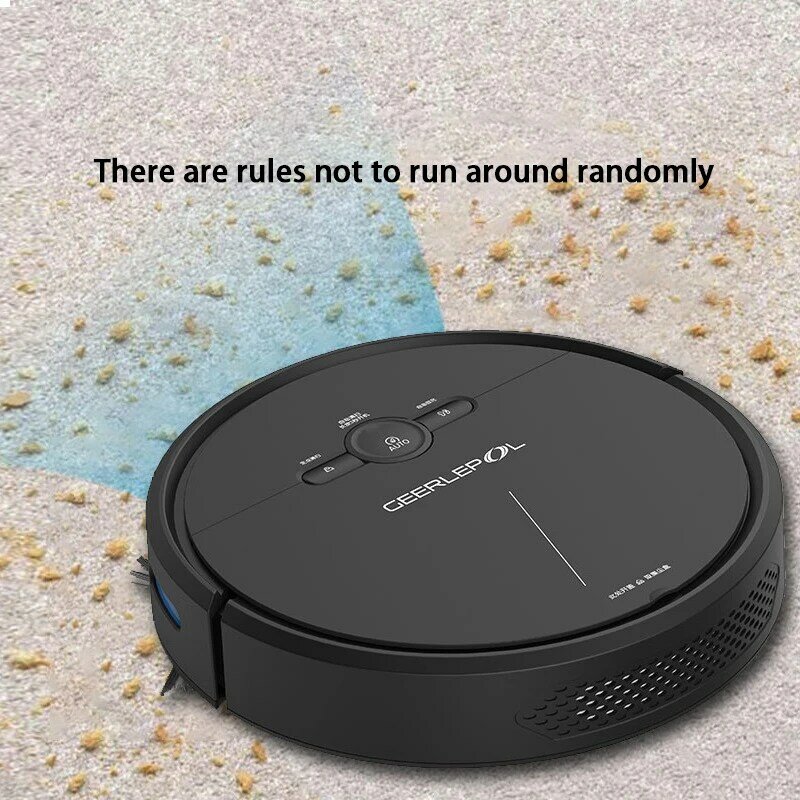 Vacuum Cleaner Robot  2024 NEW Super Quiet Wireless 3 In 1 Sweeping Mopping Household Cleaning Robot Floor Carpet Sweeper Home