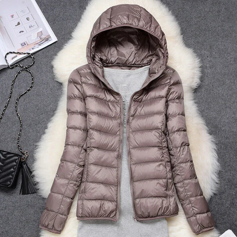 女性用の非常に軽くて折り畳み可能なジャケット,15色,春,秋,冬,2023