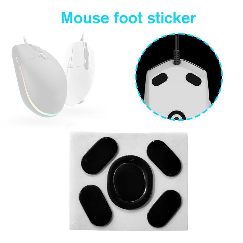 Maus-Skates-Pads 1 Packung mit abgerundeten, gebogenen Kanten Mausfüße Ersatz für g102 g pro kabel gebundenes Maus-Drops hip y4i4