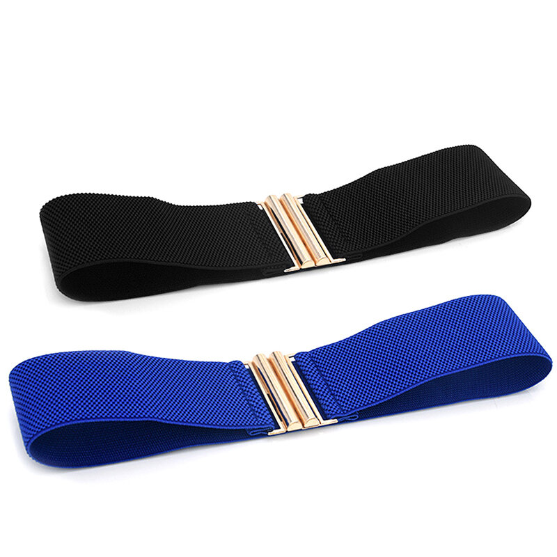 Cinturón elástico a juego para mujer, cintura ancha, versátil, decoración, venta al por mayor