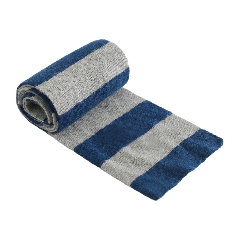 Стильный вязаный шарф для детей, универсальное теплое одеяло, зимний осенний теплый шарф для косплея, легкая накидка, шаль
