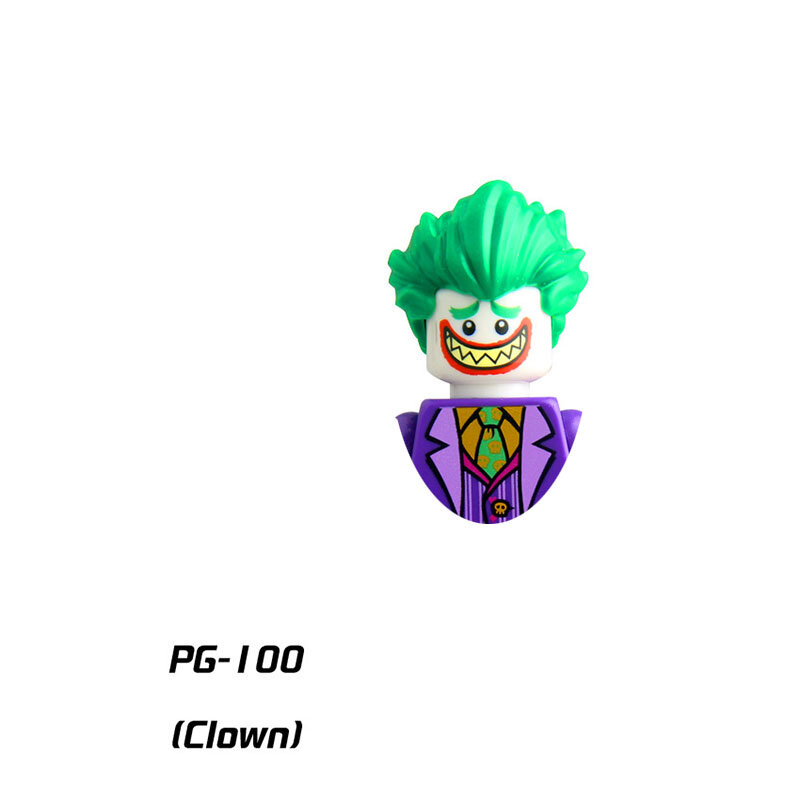 Bloc de construction Batman pour garçon, jouet d'anniversaire, Harley Quinn, Super ForeC. Clown, ical8032