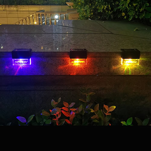 Beadsnice Lampu Hangat Matahari Perlindungan Lingkungan Lampu Jalan Koridor Lorong Lampu Pagar Dekorasi Halaman Lampu