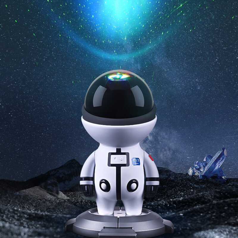 家のための星空の宇宙飛行士のプロジェクター,装飾的な常夜灯,ギャラクシースター,新しい2020