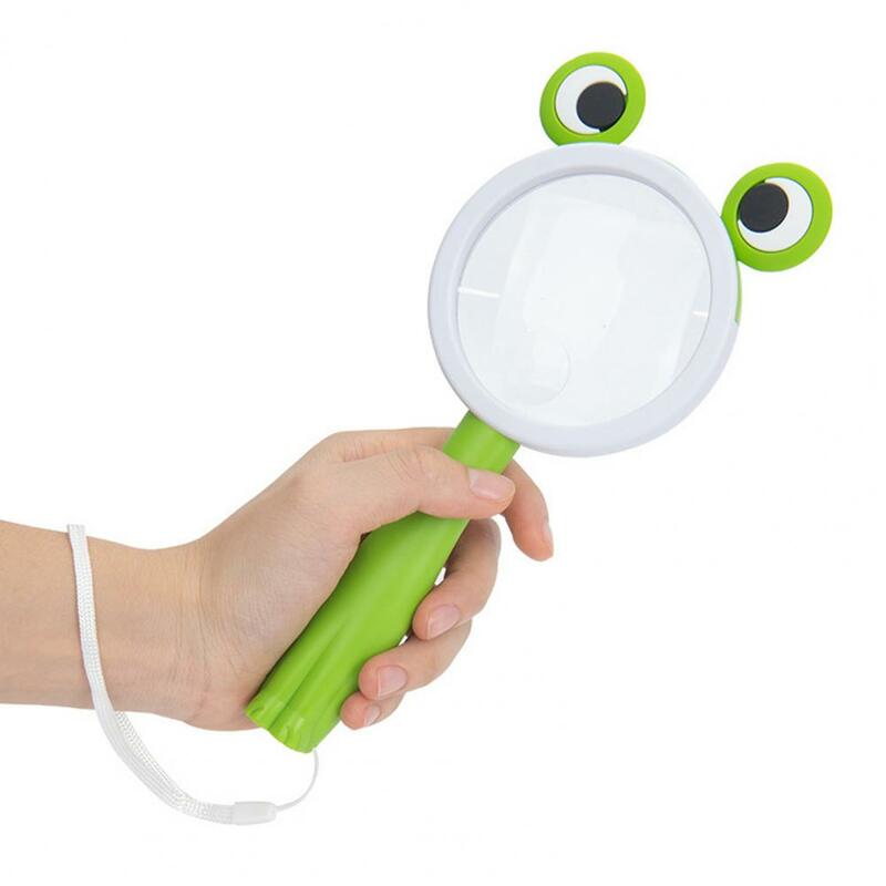5X 10X Creative Children Magnifier Animal Design Cartoon Appearance Magnifying Glass for Scientific Exploration