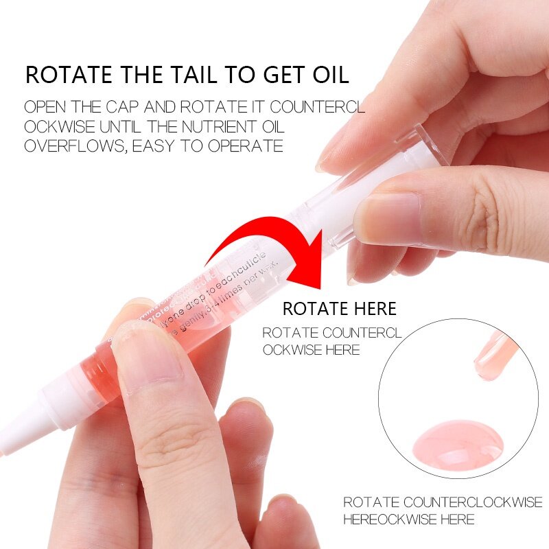 15 Smells Nail Nutrition Oil Pen Nail Treatment Cuticle Revitalizer Prevent Agnail Nourish Skin Manicure Liquid Nail Care Tools