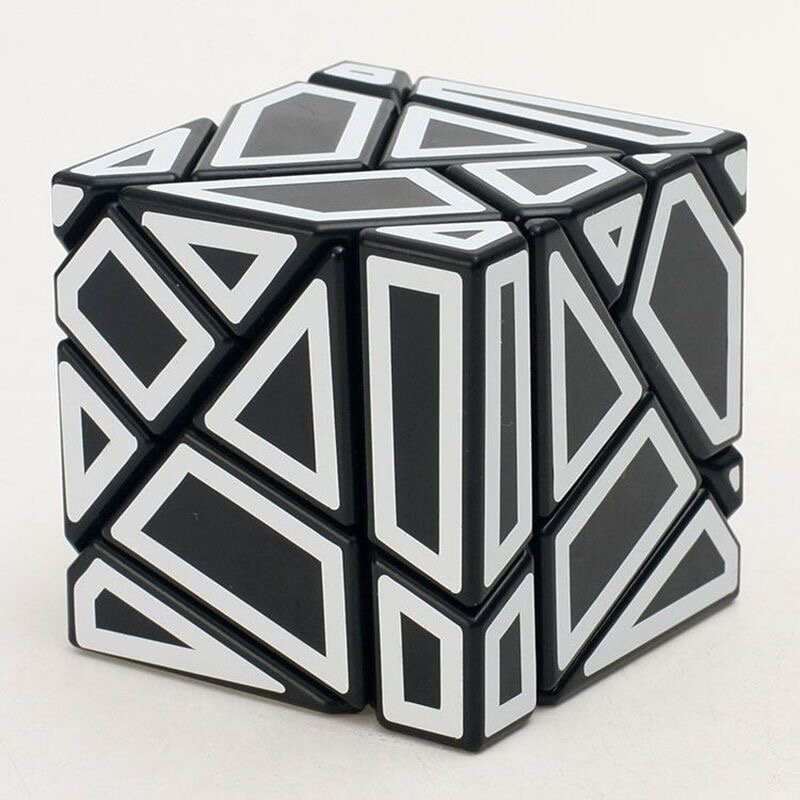 3x3x3 Puzzle Magico Cubo 3 gładkie lustro kostka magiczna kostka przestrzenne Puzzle zabawka dla dzieci magiczna kostka puzzli