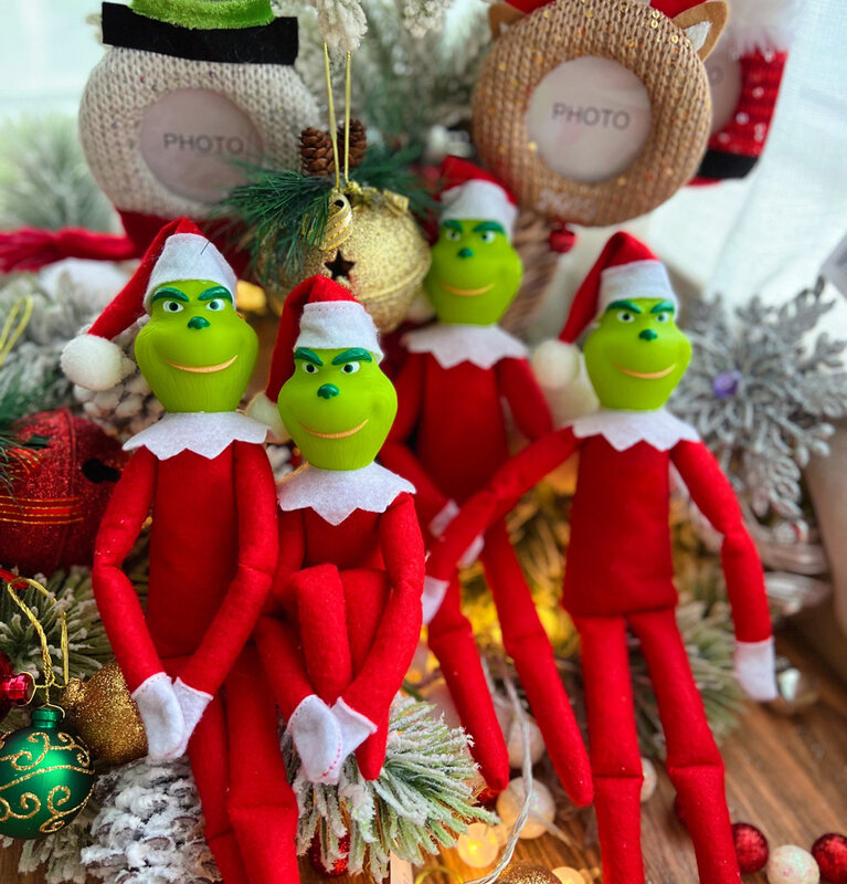 Natal Doll Pendant Charm, Decorações De Natal Para Casa, Ornamentos Pendurados, Fontes Do Partido