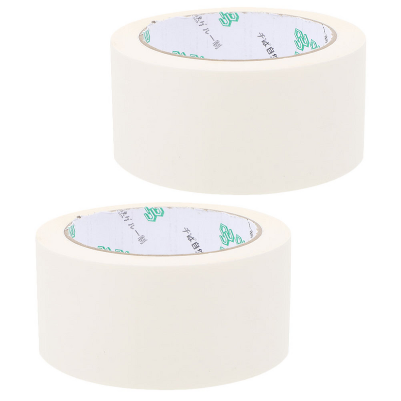 Cinta de embalaje de alta resistencia, cinta blanca de papel Kraft grabable, envío de embalaje