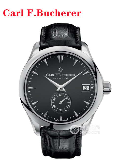 Carl F. Bucherer jam tangan kuarsa desainer untuk pria, arloji bisnis kasual tali baja tahan karat Premium kualitas tinggi tahan air